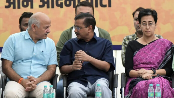 KEJRIWAL SISODIA ATISHI
