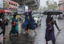 കേരളത്തിൽ ഇന്ന് രണ്ട് ജില്ലകളിൽ റെഡ് അലേർട്ട്